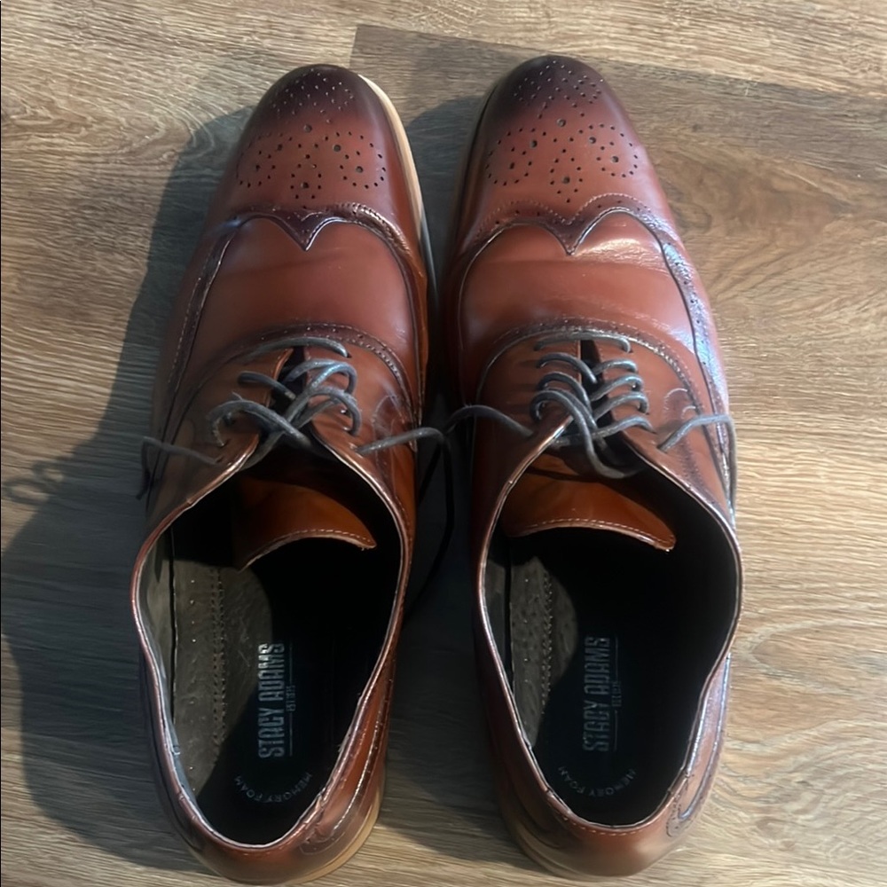 Stacy Adams Men's Chestnut Brown Oxford Shoes